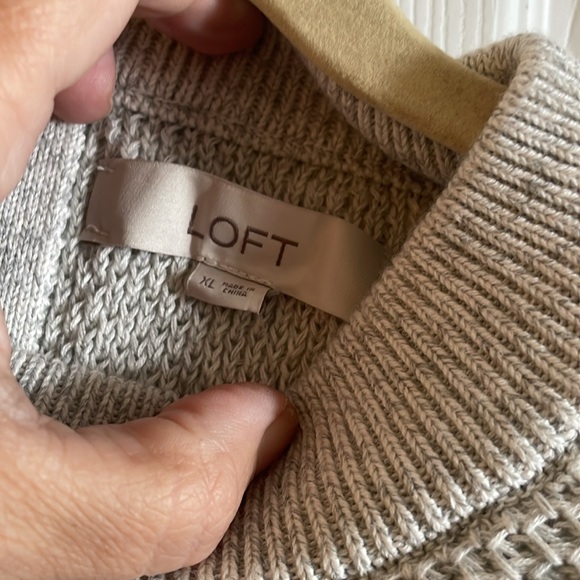 100% Cotton Gray Loft Sweater - Picture 5 of 5